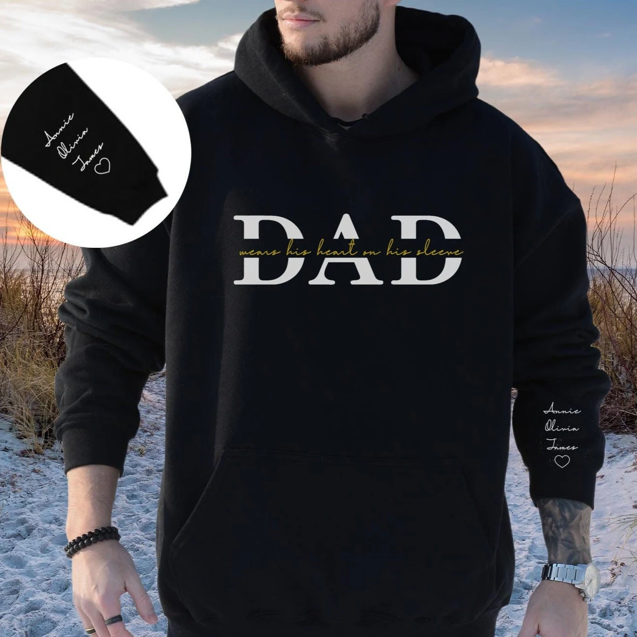 Moletom personalizado para pai