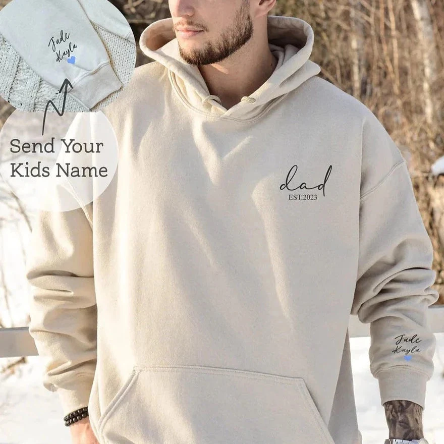 Moletom personalizado para papai💙